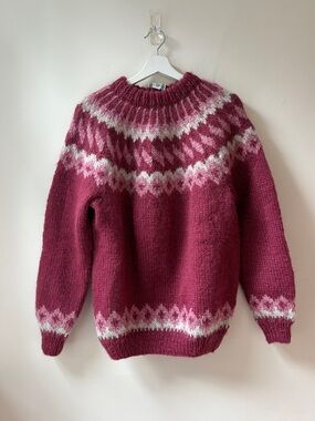 NWT Vintage Icelandic Lopi Wool Sweater